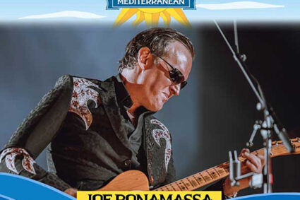 Joe Bonamassa announces Keeping The Blues Alive At Sea III Mediterranean Cruise featuring Blackberry Smoke, Christone “Kingfish” Ingram, Jimmy Vivino, and Kirk Fletcher.