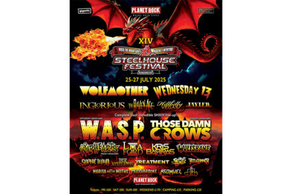 Steelhouse Festival Announcement: Wolfmother, Inglorious, Wednesday 13, Hillbilly Vegas, The Raven age and Jayler added.