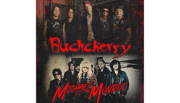 Buckcherry & Michael Monroe join forces for 10 date UK tour starting later this month