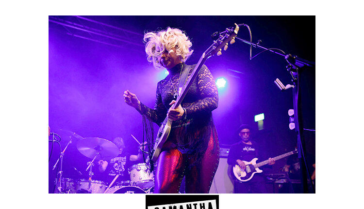 Samantha Fish and the Zac Schulze Band set the Wylam Brewery, Newcastle, on fire!