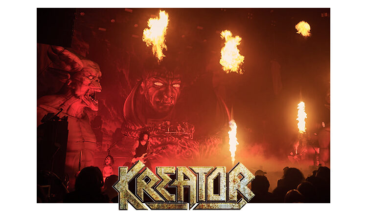 Kreator – Krushers of the World Tour – (with support from Carcass, Exodus & Nails) – Manchester O2 Apollo