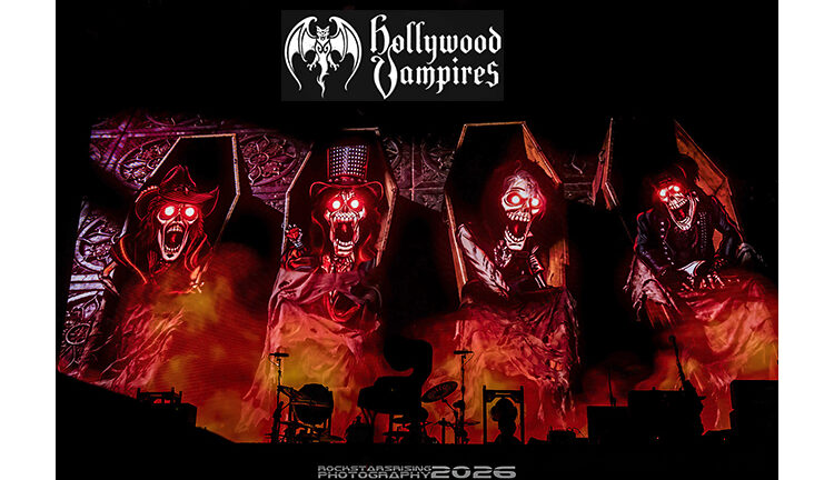 The Hollywood Vampires with The Damned at Cardiff Castle.