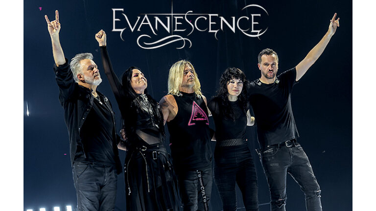 Evanescence at the Utilita Arena Birmingham with support from K.Flay and Poppy.